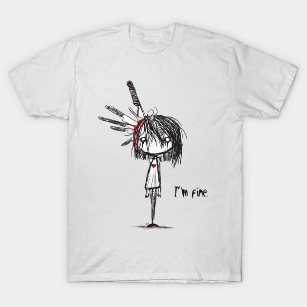 I'm Fine T-Shirt by V